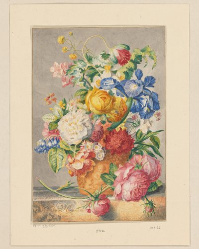 Flor ainda vida de Cornelis Ploos van Amstel