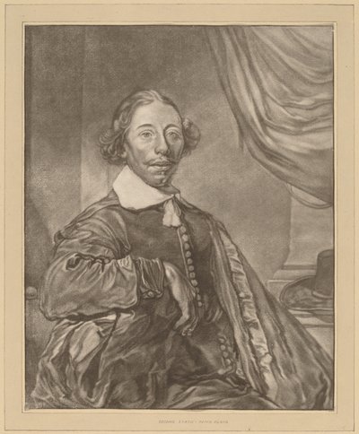 Retrato de um homem sentado de Cornelis Ploos van Amstel