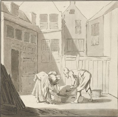 Abate de porcos de Cornelis Ploos van Amstel