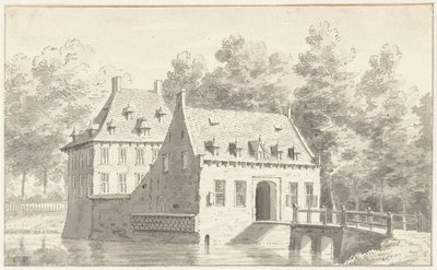 A casa em Druten em Gelderland de Cornelis Pronk