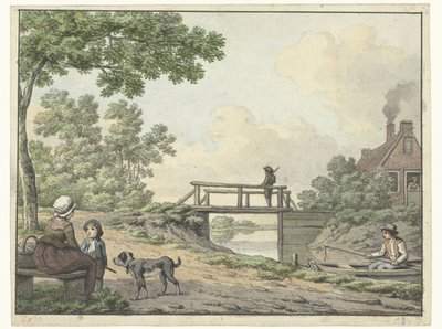 cachorro deitado de Cornelis Saftleven