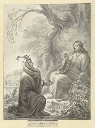 A tentação de Cristo de Cornelis Saftleven
