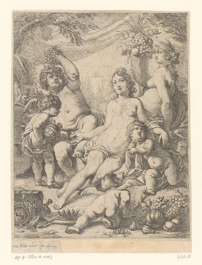 Baco, Vênus e Ceres de Cornelis Schut (I)