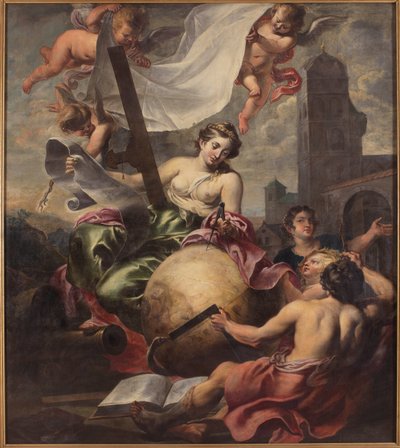 Alegoria da Geometria, Primeira Metade do Séc. de Cornelis Schut
