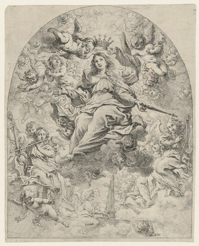 Coroação da Virgem de Cornelis Schut