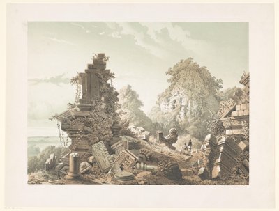 Ruínas de Tjandi Lora Djongrang
Ruínas de Tjandi-Lora Djongrang. Residência Jocjakerta (título sobre o objecto) de Cornelis Springer