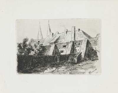 Três árvores altas Quinta suíte (título da série) de Cornelis Steffelaar