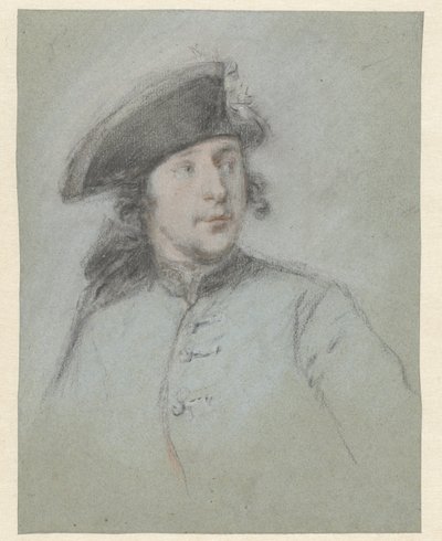 Retrato de Ludolf Bakhuysen, o Jovem de Cornelis Troost