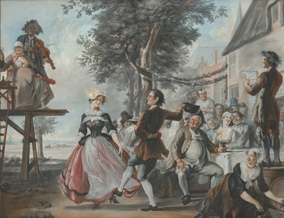 O casamento de Kloris e Roosje de Cornelis Troost