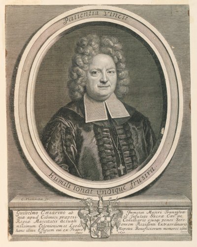 Retrato de Guilielmo Cesarino de Cornelis Vermeulen