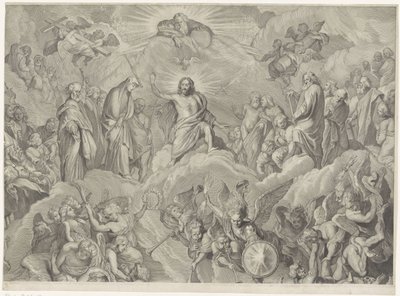 Juízo Final (placa superior) de Cornelis Visscher (II)