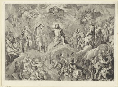 Juízo Final (placa superior) de Cornelis Visscher (II)