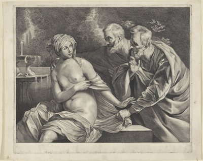 Susana e os Anciãos de Cornelis Visscher (II)
