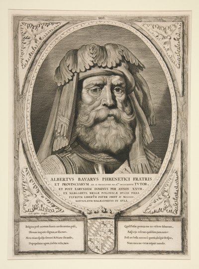 Albertvs Bavarvs Phrenetici Fratris/ et Provinciarvm de Cornelis Visscher