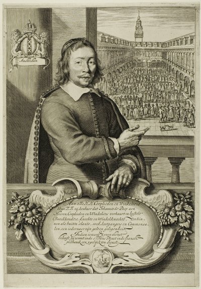 Jan de Paep (O Ecónomo) de Cornelis Visscher