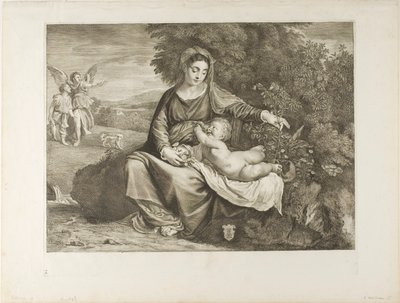 Madonna e criança de Cornelis Visscher