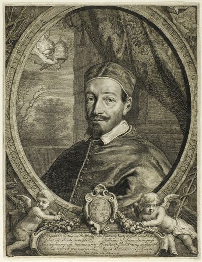 Papa Alexandre VII de Cornelis Visscher