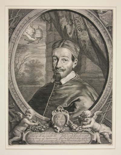 Papa Alexandre VII, Fabio Chigi (1599-1667) de Cornelis Visscher