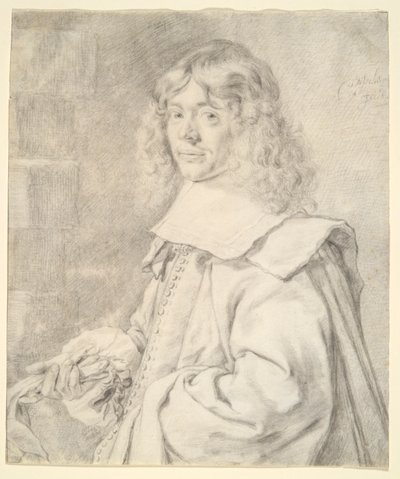 Retrato de um Jovem de Cornelis Visscher