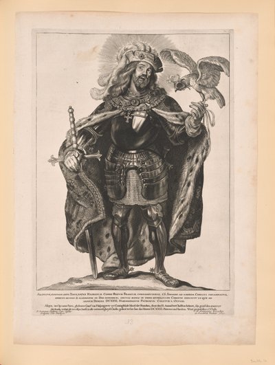 São Bavo, de Santos do Norte e do Sul dos Países Baixos de Cornelis Visscher