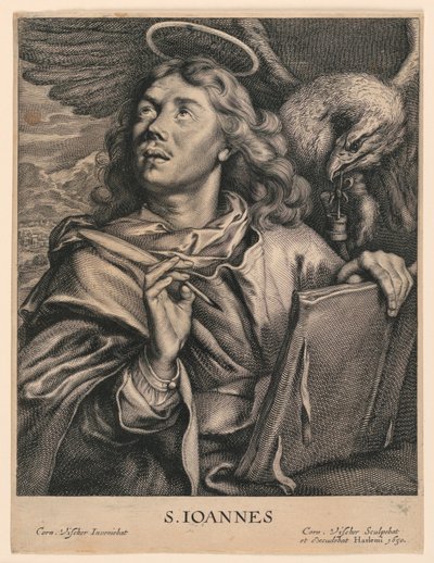 São João Evangelista (S. Ioannes) de Cornelis Visscher