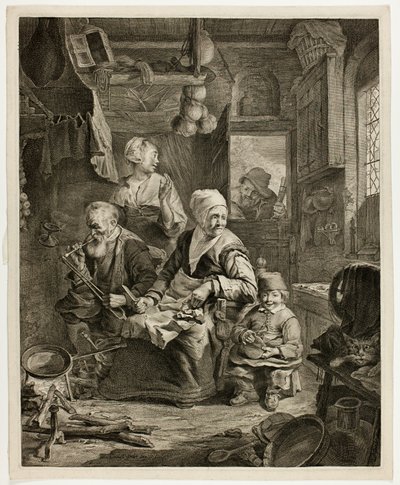 A mulher das panquecas de Cornelis Visscher