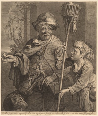 O vendedor de veneno de rato de Cornelis Visscher