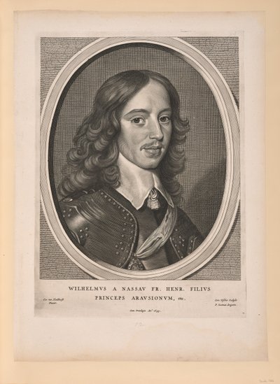 Guilherme II, Príncipe de Orange, de Nove Retratos de Cornelis Visscher