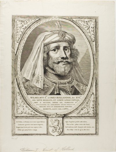 Guilherme I, de Principes Hollandiae, Zelandiae, et Frisiae de Cornelis Visscher