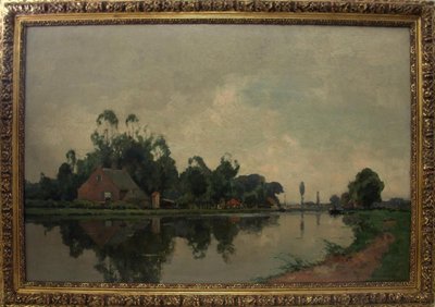 O Amstel junto a Ouderkerk de Cornelis Vreedenburgh