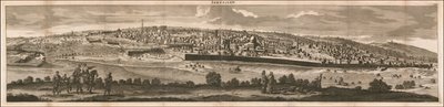 Vista de Jerusalém de 1698 por Cornelis De Bruyn de Cornelis de Bruijn