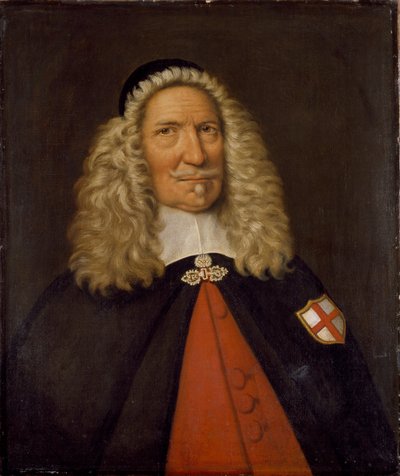 Capitão Nicholas Burgh, século XVII de Cornelis de Neve