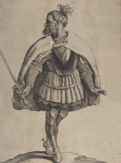 Svevus, da série Peplus, sive Gothorum, Herulorum..., 1650 de Cornelis de Visscher