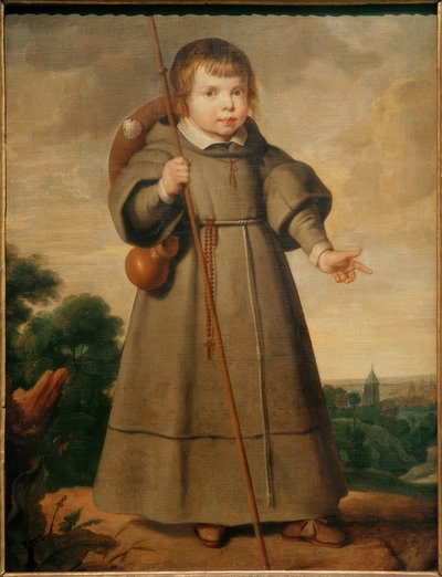 Retrato de uma Criança como Peregrino de Cornelis de Vos