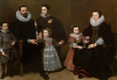 Retrato de uma família de Cornelis de Vos