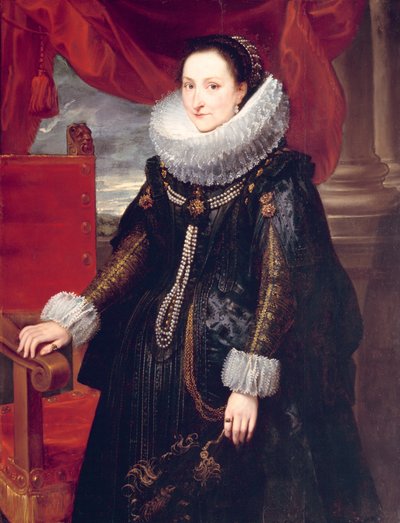 Retrato de uma mulher. de Cornelis de Vos
