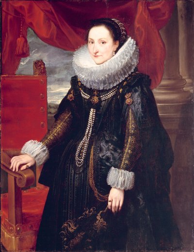 Retrato de uma mulher de Cornelis de Vos