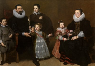 Retrato de uma família de Cornelis de Vos