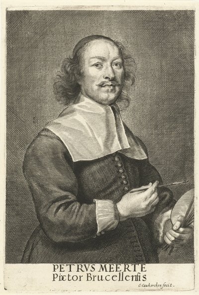 Retrato do pintor Petrus Meerte de Cornelis van Caukercken