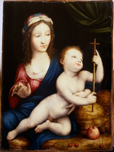 A Madonna e a Criança de Cornelis van Cleve