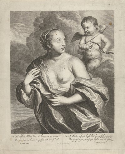 Vénus e Cupido de Cornelis van Dalen (II)