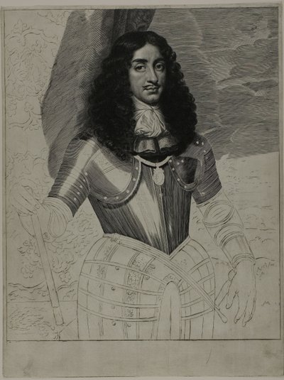 Carlos II, Rei de Inglaterra de Cornelis van Dalen II