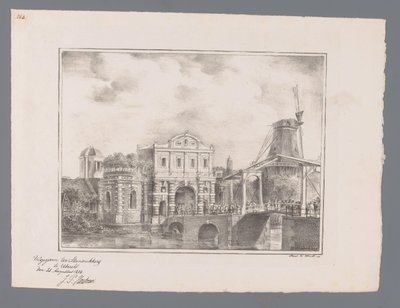 Catharijnepoort em Utrecht
Fotos de vistas para ou perto de Utrecht (título da série) de Cornelis van Hardenbergh