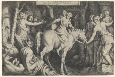 Voo de Cloelia sobre o Tibre
Cloelia (título sobre o objecto) de Cornelis van Kittensteyn