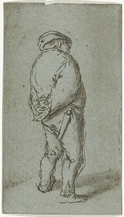 Homem de pé de Cornelis van Noorde