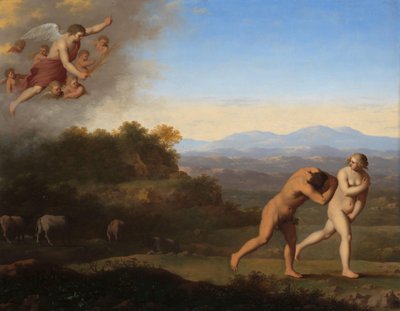 A Expulsão do Paraíso
A Expulsão do Paraíso (Génesis 3:23-24) de Cornelis van Poelenburch