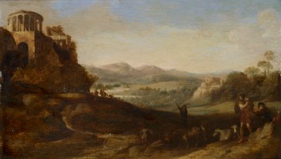 Pastores na Campagna, 1620-1667 de Cornelis van Poelenburgh