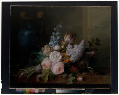 Natureza morta de flores de Cornelis van Spaendonck