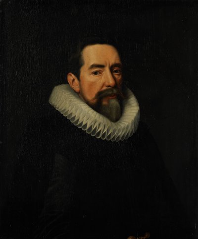 Retrato de um homem, c.1648 (óleo sobre painel) de Cornelis van der (after) Voort
