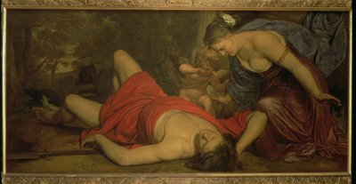 Vênus chorando pela morte de Adonis (óleo sobre tela) de Cornelius Holsteyn